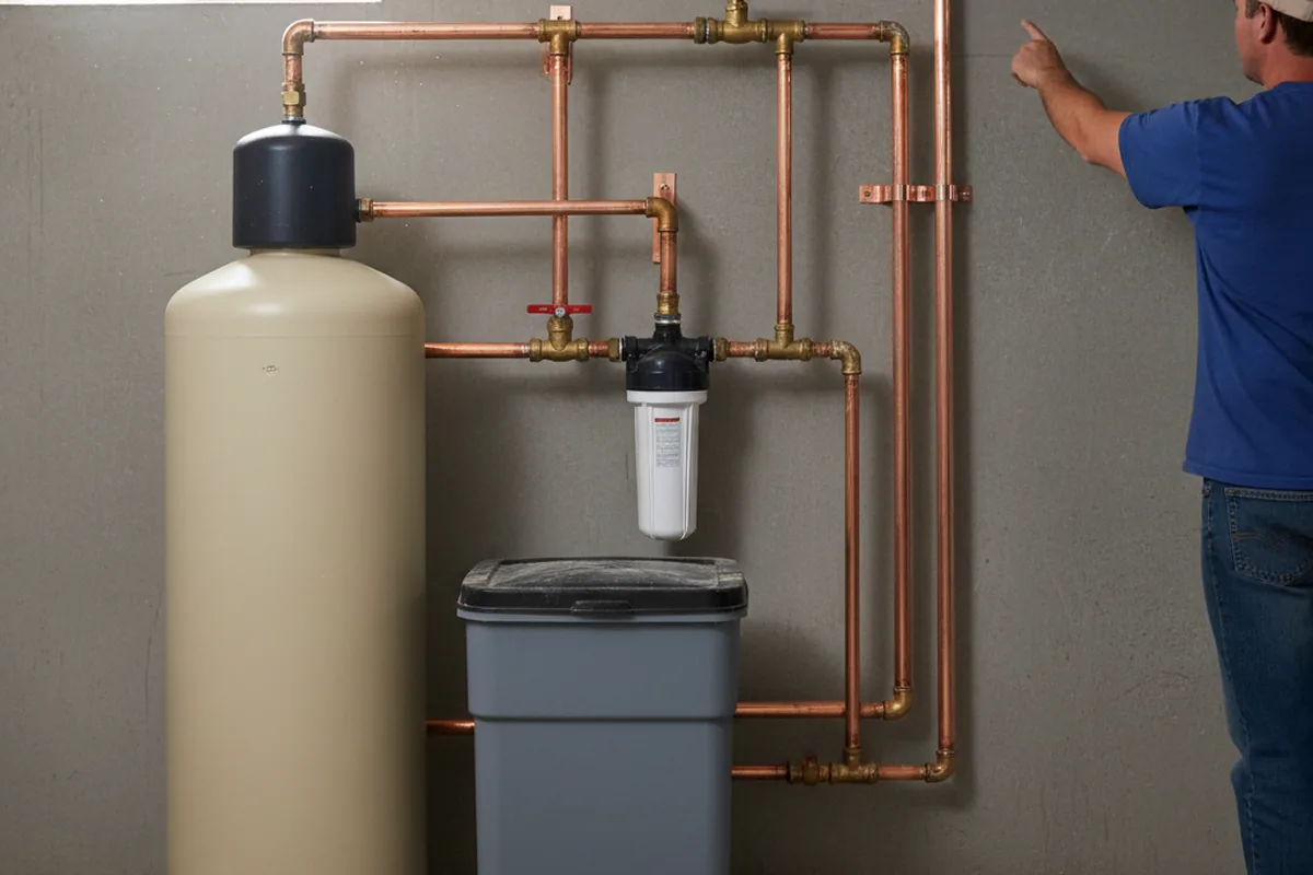 Whole-house water treatment system installed in Forest Falls
